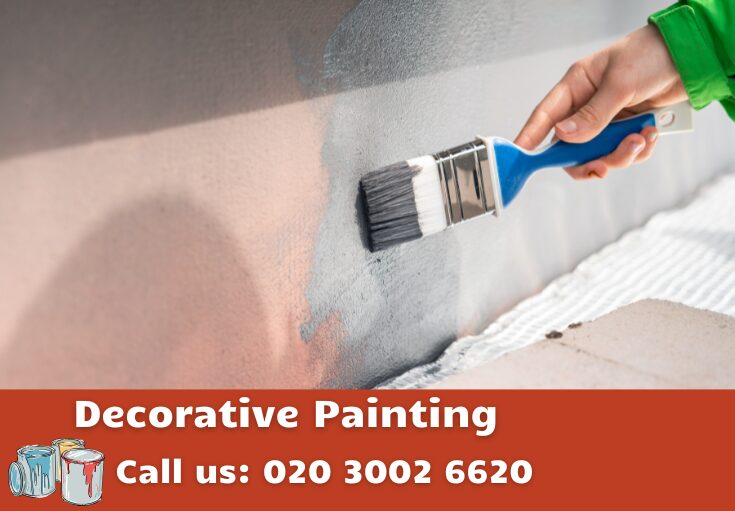 decorative painting Poplar